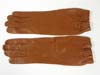 Luftwaffe officer brown leather gauntlet 1938 dated38 gloves
