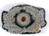 Army Officers Kokarde with bullion wreath shows use