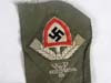 RAD ( Reichsarbeitdienst ) machine woven rayon insignia for M43