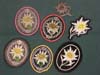 Rare set of Gebirgsjager insignia