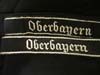 Rare 1st SS-Totenkopf Standarte Oberbayern nco/enlisted cufftitle