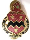 Honor with virtue latin pin
