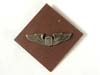 U.S. Army Air force miniature pilots badge on original cardboard