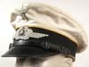 Luftwaffe enlisted white summer visor for flight or Fallschirmjager