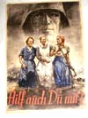 German poster depicting females in the supporting roles