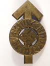 Early rare Hitler Youth Proficiency Sports badge in gold