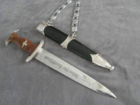 NSKK Chained leaders dagger by M7/3/38 ( Friedrich Herder )