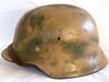 Army/Waffen SS M40 Normandy camouflage combat helmet