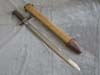 World War I U.S. Army  1910 dated U.S. Army Ordinance stamped bayonet with canvas scabbard