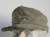 Very rare AFRIKAKORPS worn M41 visor field cap by KARL HALFAR