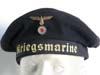 Kriegsmarine enlisted old style blue service cap