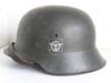 Polizei M42 double decal combat helmet by EF