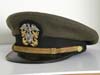 U.S. Naval Aviation officer forest green service hat
