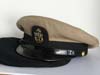 U.S. Navy Chief Petty Officer khaki / blue top visor hat