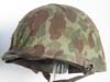 U.S. Marine Corps post-Korean War helmet with cover