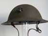 U.S. Marine M1917 helmet with MSMC applied insignia