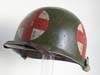 Army combat medic helmet circa WWII