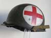 Army combat medic helmet circa WWII