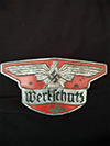 Werkschutz factory protection badge numbered 6157