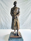 Standing Adolf Hitler full figure bronze