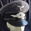 Named Luftwaffe Regiment Hermann Goring NCO/Enlisted visor hat by Robert Lubstein ( later Erel)