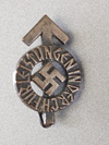 Miniature Hitler Youth Proficiency badge in bronze