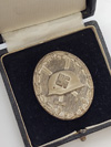 Cased 1939 Silver Wound Badge by 65 (Klein & Quenzer)