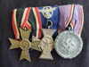 Three-piece Polizei/RLB medal bar