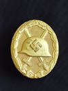 Gold Wound Badge marked L/13, Paul Meybauer
