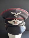 Luftwaffe Flak NCO/ enlisted unit marked visor hat 