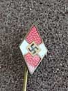 Hitler Youth miniature stickpin membership pin