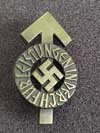Hitler Youth Proficiency award in bronze
